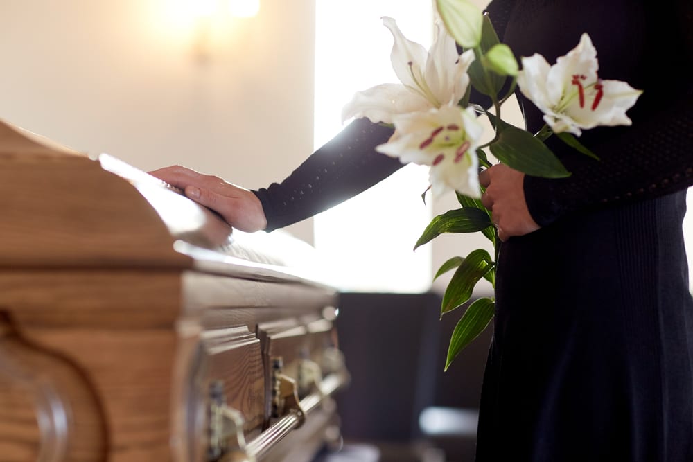 Calling for a funeral service while grieving your loss